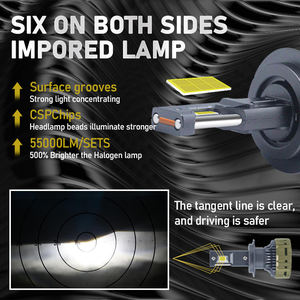 Voiture <span class=keywords><strong>Moto</strong></span> h11 h4 h7 9005 9006 h1 hb3 h13 Led Phares Ampoule C-G25 50000lm Led Lights 200w Pour Mitsubishi Pajero - Product Image 4