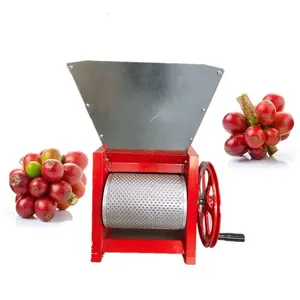 SY-160 Commercial Manual Coffee Bean Fresh Fruit Peeling Machine/Hand-Operated Electric Coffee Huller Shelling And Peeler Tool