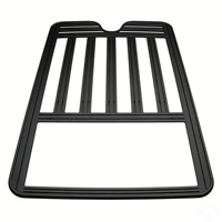 Porte-bagages de toit en alliage d'aluminium Rox 01, plateforme de transport de marchandises, haute capacité 100 kg+, installation facile, accessoires extérieurs pour voitures