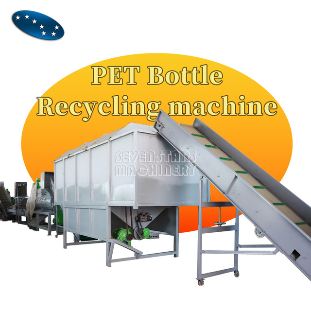 Complete PET Bottle Washing Line Turnkey System 500-3000 Kg/h CE Certified