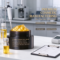 Crème Gel Capsule Vitamine C OEM/ODM Éclaircissante Hydratante pour le Visage Marque Privée