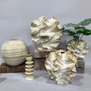 Vente en gros de vases nordiques modernes pour la décoration intérieure Fabricants de grands vases en céramique vintage à fleurs uniques - Product Image 1