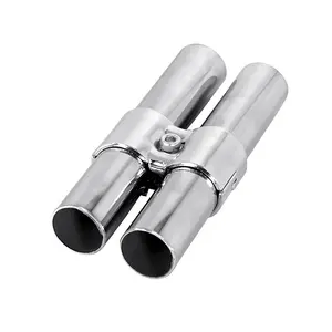 China Industry Galvanized Metal Expansion Joints Pipe Fittings Metal Joint Lean Tube Connector HJ-11 For 28mm Pipe Rack System