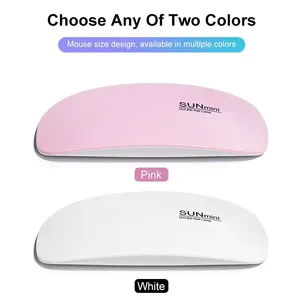 Mini-séchoir à ongles 6W portable, lampe UV LED 6 LED pour manucure, utilisation domestique, pour sécher le vernis à ongles, avec câble USB - Product Image 3