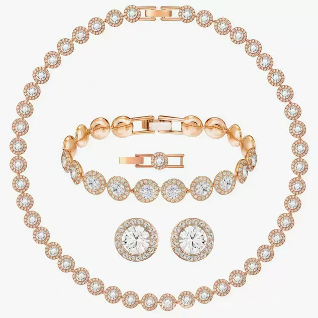Ensemble en or rose