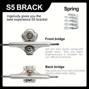 Vente flash : Skateboard complet personnalisé en érable 7 plis, surfskates personnalisés professionnels - Product Image 3