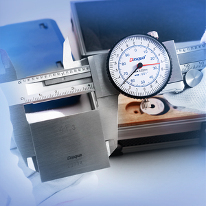 Dasqua Hoge Precisie Schokbestendige Inch Metrische Combinatie 0-150Mm Wijzerplaat Schuifmaat 6 Inch Wijzerplaat Kalibrador - Product Image 4