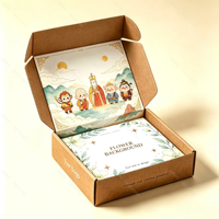 Boîtes en carton pour aliments, boîtes pliables, finition mate, carton personnalisé, blanc, noir, bleu, logo floral, cadeau cosmétique