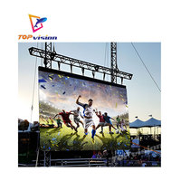 Pantalla LED de Fondo para Eventos Comerciales TOP Vision P2.6/P2.9/P3.91, 500*500mm/500*1000mm, Pantalla de Video para Alquiler