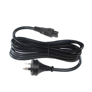 5ft H05vv-f 0.75มม. ที่ชาร์จแล็ปท็อปต่อคอมพิวเตอร์ตั้งโต๊ะ SAA IEC C5 Clover Leaf สายไฟออสเตรเลีย - Product Image 6