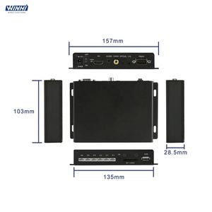 Carcasa de metal 1920 con sensor de movimiento ir, 1080p 8g, reproductor multimedia HD ad con buena calidad - Product Image 5