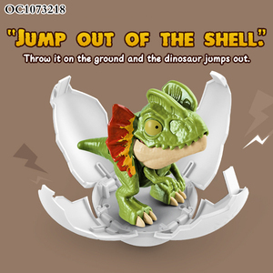 Vente en gros d'oeufs de dinosaure en plastique tenus dans la main pour jeu de garçon Vente d'oeufs de dinosaure pour enfants enfants - Product Image 3