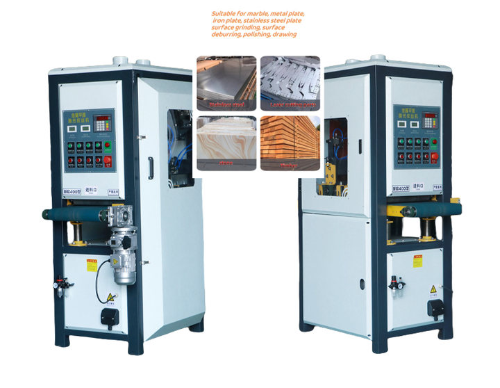 Automatic Flat Metal Sanding Machine Wide Belt Deburring Sheet Metal ...
