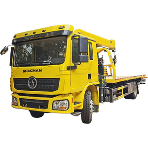 Camión de Remolque de 8 Toneladas de Venta en Fábrica SHACMAN, con <span class=keywords><strong>Plataforma</strong></span> Deslizante y Sistema de Elevación Inferior para Transporte de Múltiples Vehículos - Product Image 1