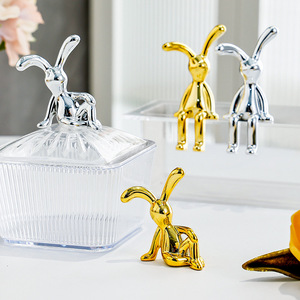 Creative Rabbit Craft Nordic Style Resin Decorations Multi Purpose Home Decor Gift - Product Image 3