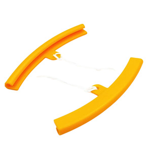 Protector de llanta de 20 cm, tira de goma anticolisión para reparación de neumáticos, color amarillo - Product Image 2