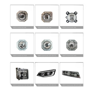 Conjunto <span class=keywords><strong>de</strong></span> Faros Delanteros para Autobús, Varios Estilos, Faros Halógenos/LED para Autobuses Yutong/Higer/Kinglong, Repuestos - Product Image 5