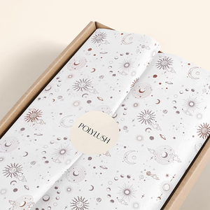 Wholesale Custom Logo <strong>Color</strong> Coated Eco-friendly Biodegradable <strong>Tissue</strong> <strong>Paper</strong> for Luxury Clothing &amp; Gift Packaging - Product Image 4
