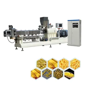 Nueva condición y tipo de fideos Máquina de pasta de macarrones Máquina de procesamiento de pasta de macarrones Máquina para hacer pasta de fideos de macarrones