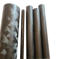 Perche télescopique pour aspirateur, de qualité industrielle, légère, en fibre de carbone, avec verrouillage en deux étapes
