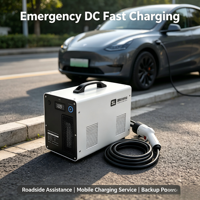 Pengisi Daya EV DC Efisiensi Tinggi 20kW 40kW Baru untuk Mobil Listrik di Tempat Parkir Komersial