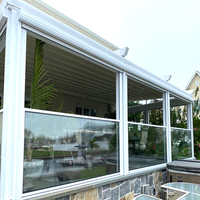 La couleur de l'alliage d'aluminium Deda peut être personnalisée fenêtre minimaliste de levage coulissante électrique antibruit pour la maison