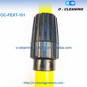 O-Cleaning Perche télescopique en fibre <span class=keywords><strong>de</strong></span> verre <span class=keywords><strong>de</strong></span> 8 à 16 pieds avec embout en <span class=keywords><strong>aluminium</strong></span> à visser pour la peinture/le <span class=keywords><strong>nettoyage</strong></span> des fenêtres hautes - Product Image 5