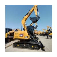 Ukuran Mini Sany75C ekskavator sanyy Sy75c Pro Sany55 Sany60 Sany75 Sany95 kualitas bagus ekskavator Crawler hidrolik