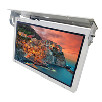 OSK-Monitor LCD plegable de 21,5 pulgadas para coche, monitor de entrada de vídeo AV, 24v12V