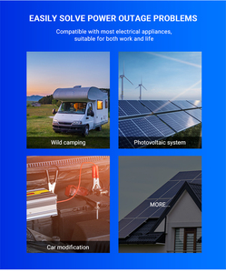 Powsmart onda sinusoidal pura 12V 24V 48 voltios CC a 110-220 voltios inversor de CA <span class=keywords><strong>3000</strong></span> ATT potencia máxima 6000W - Product Image 6