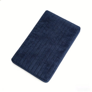 Cama para Perro Yang Yang, de Franela con Rayas, Rectangular, Azul, Personalizada, de Lujo, Calmante, Venta al Por Mayor - Product Image 5