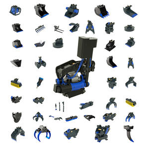 Taglia Asfalto ad Alte Prestazioni con Attacco Rapido per Escavatore per Polso Idraulico Materiale Q345B per Escavatori da 1,2 Tonnellate - Product Image 6