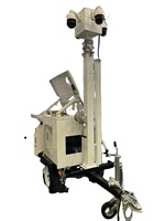 Nouvelle Conception Système de Surveillance CCTV Solaire 4G WIFI Économique pour Remorques Mobiles