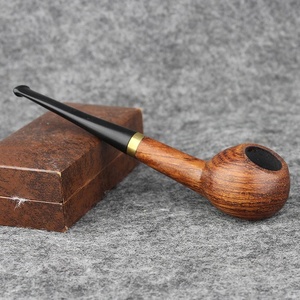 MUXIANG – Pipe à tabac en bois de poire naturelle, plusieurs Styles, avec embout en acrylique personnalisé - Product Image 6