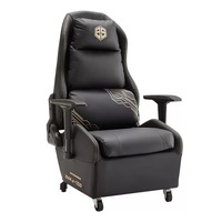 Canapé de jeu ergonomique inclinable, fauteuil de jeu individuel coloré avec repose-pieds, chaise longue inclinable pour salle de jeu à domicile