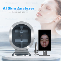 Analyseur de peau facial professionnel X5 AI, détection de l'acné et du cuir chevelu, scanner 3D, destiné à l'analyse de la peau du visage