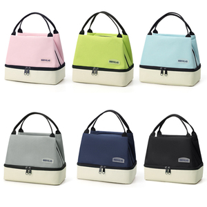 Nueva <span class=keywords><strong>bolsa</strong></span> <span class=keywords><strong>de</strong></span> <span class=keywords><strong>hielo</strong></span> <span class=keywords><strong>de</strong></span> doble capa para picnic, <span class=keywords><strong>bolsa</strong></span> <span class=keywords><strong>de</strong></span> almuerzo <span class=keywords><strong>de</strong></span> picnic <span class=keywords><strong>de</strong></span> gran capacidad, <span class=keywords><strong>bolsa</strong></span> Bento térmica portátil para niñas - Product Image 5