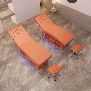 Korean king Size Facial Cosmetic Beauty Salon Eyelash Bed 3 Motor Automatic Electric Massage <b>Tables</b> & Bed - Product Image 5