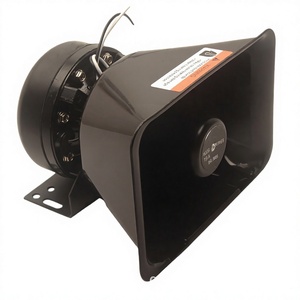 Haut-parleur de klaxon d'alarme de voiture 200W 12V, haute fréquence, bouche carrée, sortie sonore puissante, universel pour avertissement de véhicule - Product Image 5