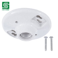 Longue durée de garantie E27 porte-ampoule douille en céramique base de lampe durable et efficace pour appliques murales