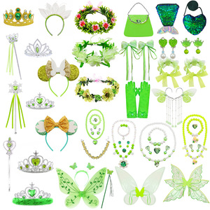 Juego de Joyería y Accesorios de la Hada Tinkerbell, Ideal para Disfraces de Princesa y Cosplay en Fiestas de Halloween - Product Image 5
