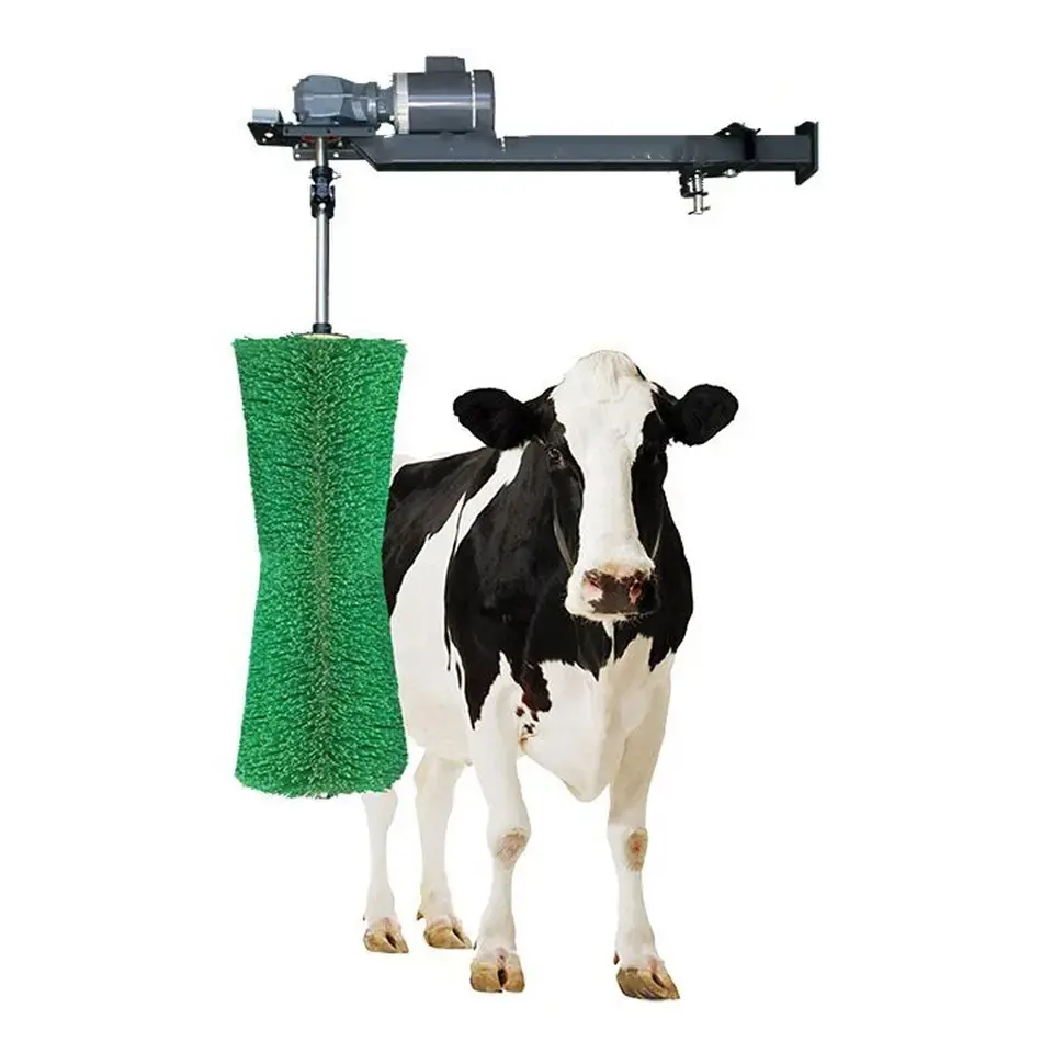 محرك كهربائي أوتوماتيكي بالكامل تدليك الماشية تأرجح تنظيف خدش البقر للمزرعة