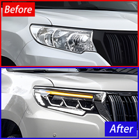 Ensemble de phares LED KGKB pour Toyota Prado LC150 J150 2018-2023, mise à niveau style Lexus, lentille de projecteur, DRL, clignotant, Plug & Play