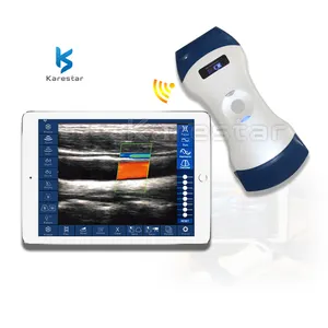 128 element color Doppler wireless convex smartphone ultrasound transducer machine price for pregnancy with linear probe