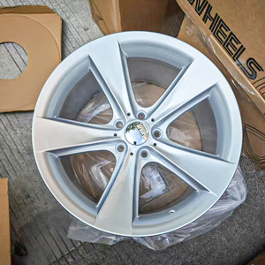 <span class=keywords><strong>ล้อ</strong></span>แม็กซ์อะลูมิเนียม 6061-T6 สีเงิน สำหรับ BMW ซีรีส์ 3 5 7 X5 X6 E60E65E66 รุ่น 128 ลาย 5 ก้าน 5x112 5x120 - Product Image 2