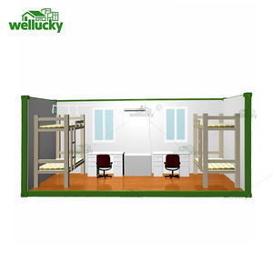 Multi Fold X Có Thể Gập Lại Container Nhà Di Động Nhà Nhanh Chóng Cài Đặt Modular Cấu Trúc Cho Nhà Máy Văn Phòng Và Lưu Trữ Xây Dựng - Product Image 4