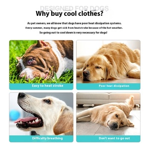 Private Label Jacket / Vest Cloths Material <strong>Cooling</strong> Wears Pet <strong>Dog</strong> <strong>Coat</strong> - Product Image 2