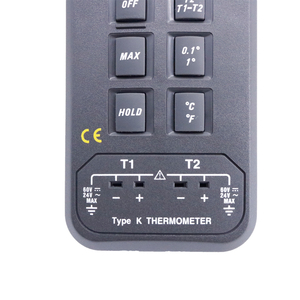 Thermomètre numérique à double entrée <span class=keywords><strong>TES</strong></span>-1303, fréquence d'échantillonnage 2,5 fois/secondes - Product Image 6