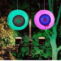 Décoration gonflable d'Halloween Richshining pour l'extérieur, citrouille et fantôme avec lumière LED pour jardin et fête