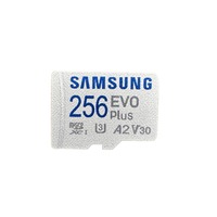 Carte mémoire TF SD originale Samsung EVO Plus 100% authentique 64 Go 128 Go 256 Go 512 Go U3 V30 4K avec adaptateur